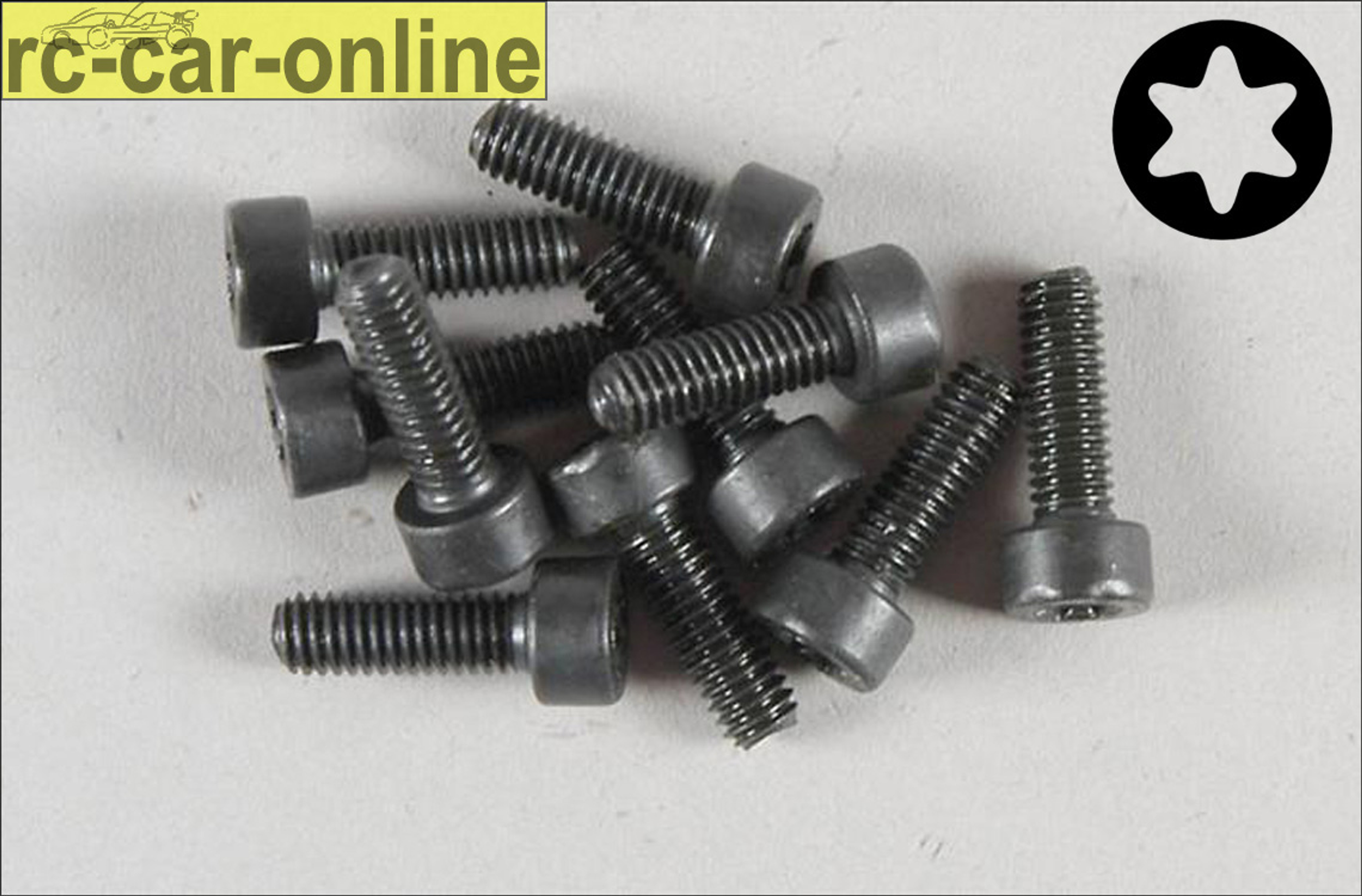 6932/12 FG Zylinderschraube mit Torx M4x12 mm, 10 Stück 6932/12 FG Zylinderschraube mit Torx M4x12 mm, 10 Stück