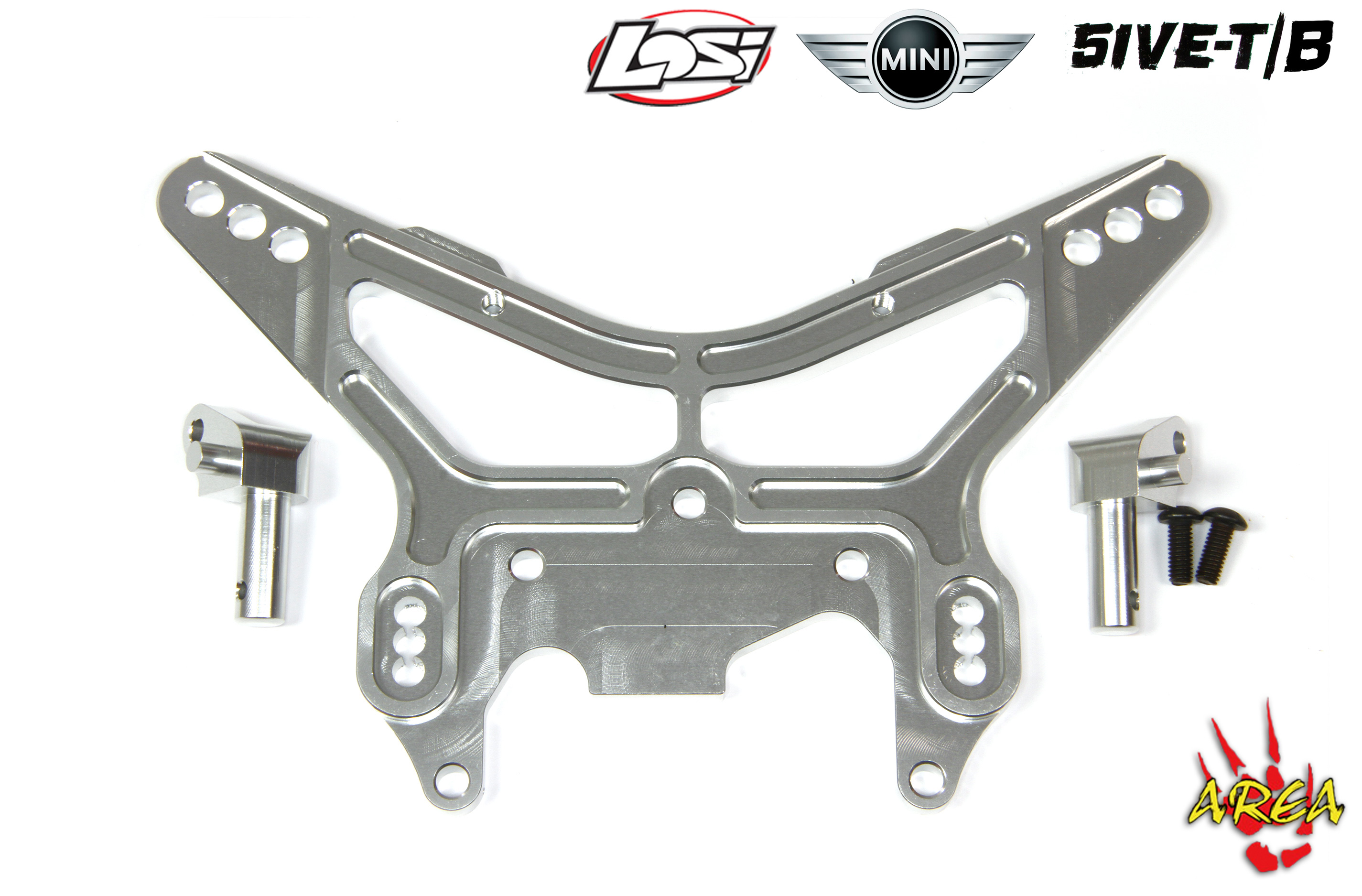 AREA-5T-020 Aluminum rear shock tower Losi 5ive-T/2.0/B and Mini