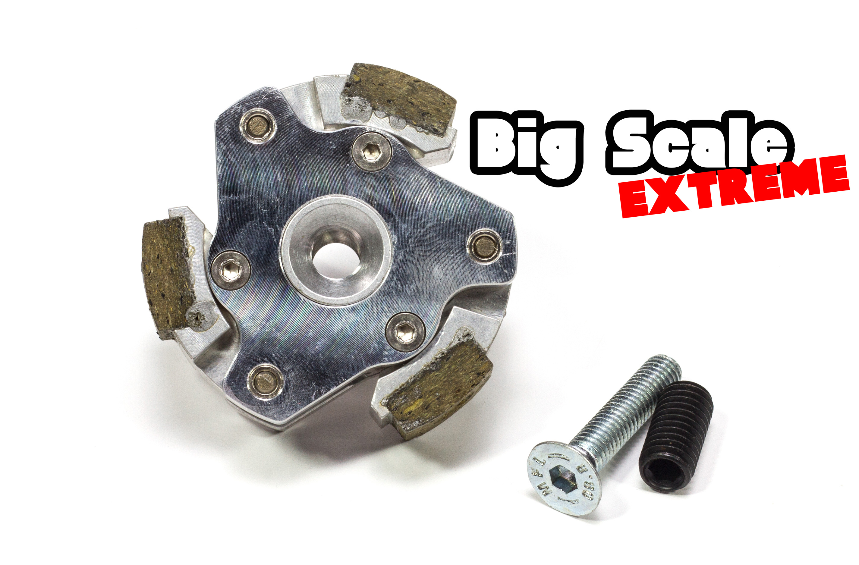 y0733 Big Scale-EXTREME, adjustable 3 - shoe clutch y0733 Big Scale-EXTREME, adjustable 3 - shoe clutch
