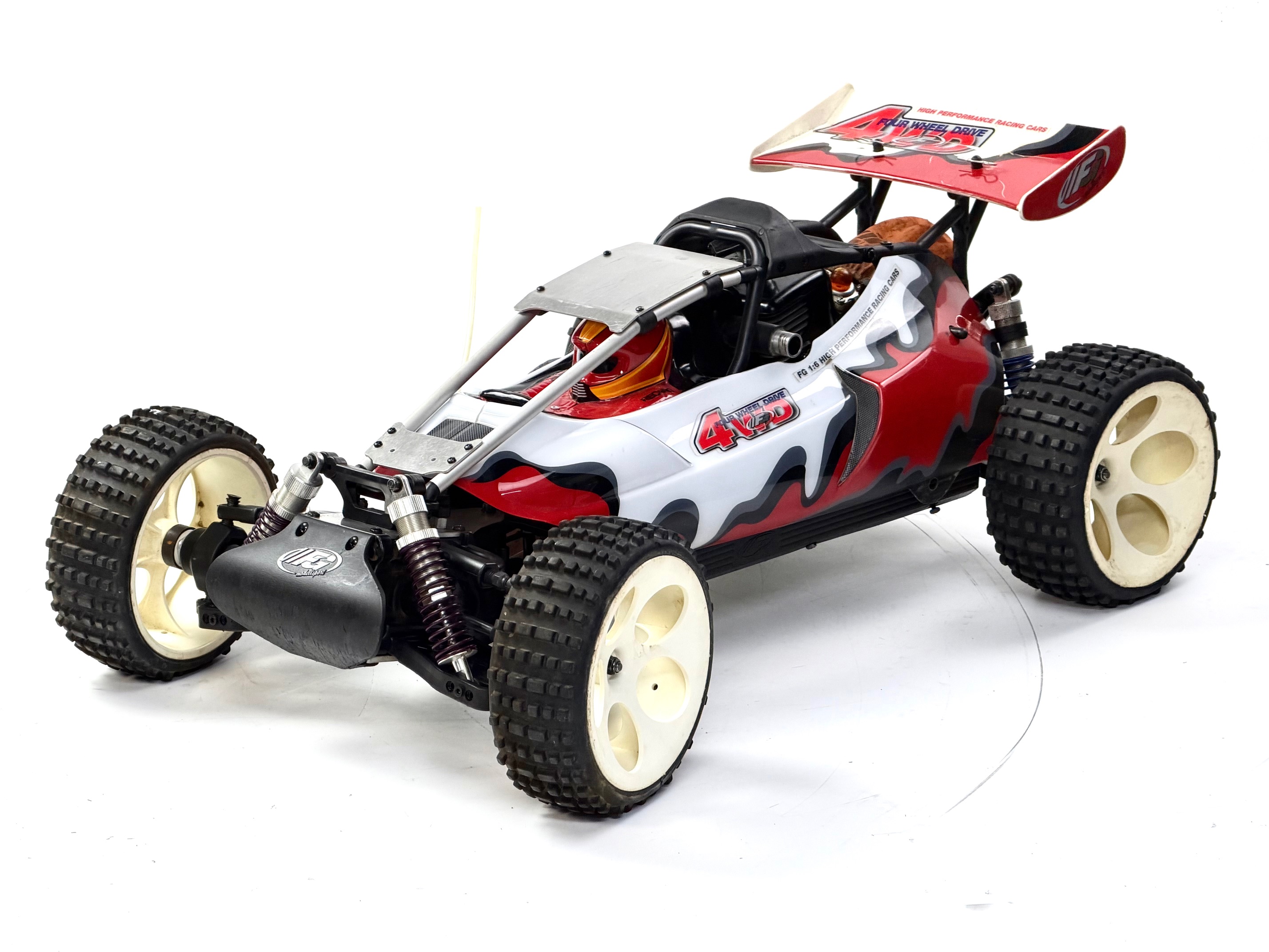 FG Off-Road Buggy 4WD, Zenoah G260, Tuningteile, gebraucht