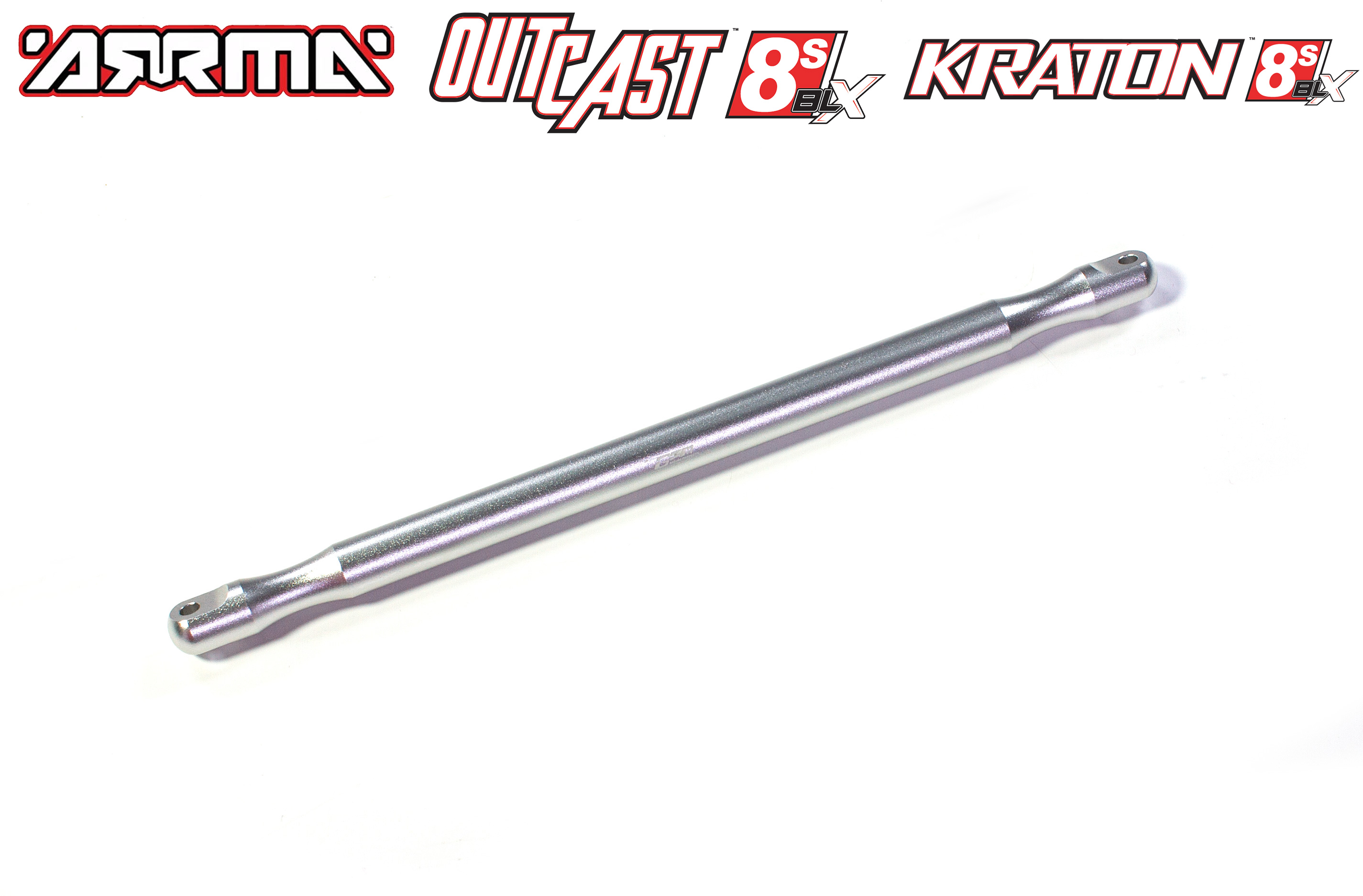 AKX025F GPM front chassis strut for Arrma Kraton / Outcast 8S