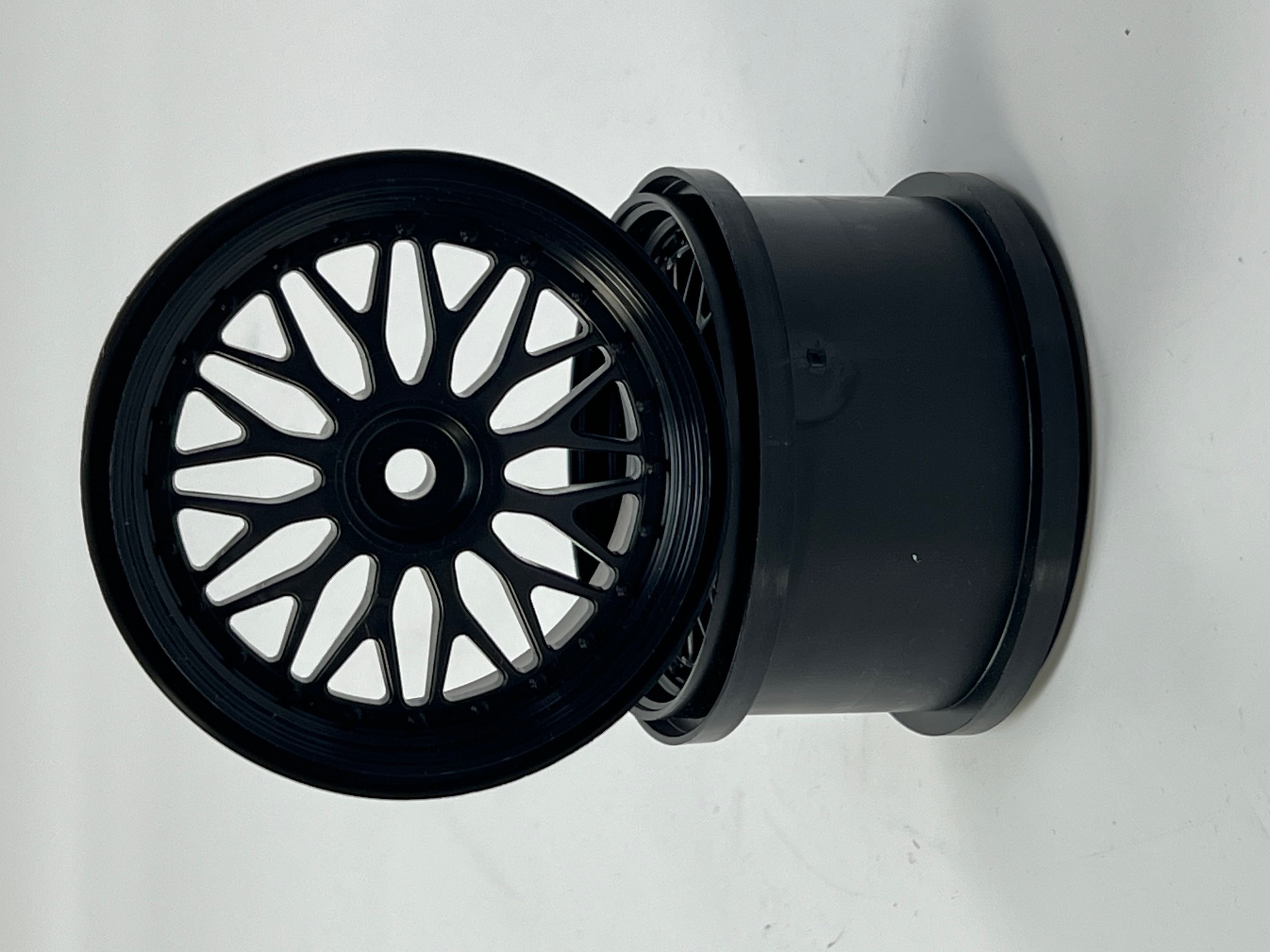 8110 FG BBS wheel black 65 mm, 2 pcs
