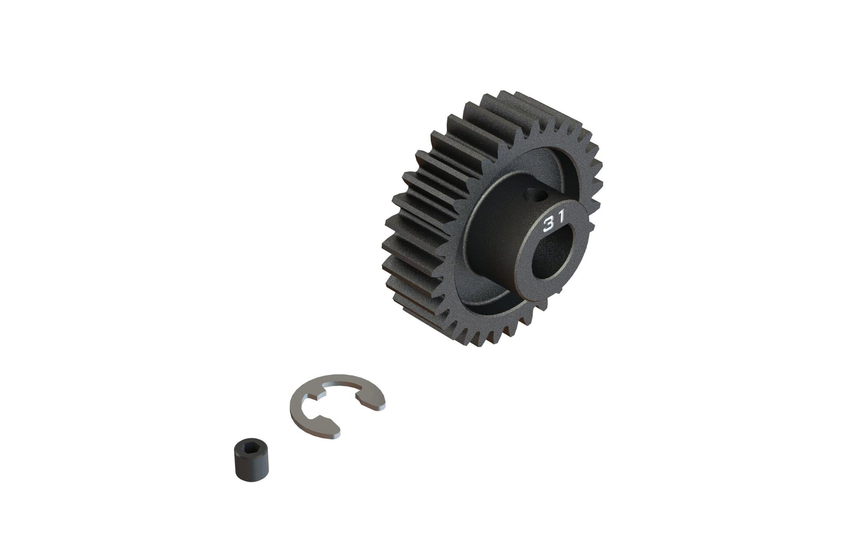 ARA311119 ARRMA Pinion Gear, 31T Mod1, Safe-D8 ARA311119 ARRMA Pinion Gear, 31T Mod1, Safe-D8