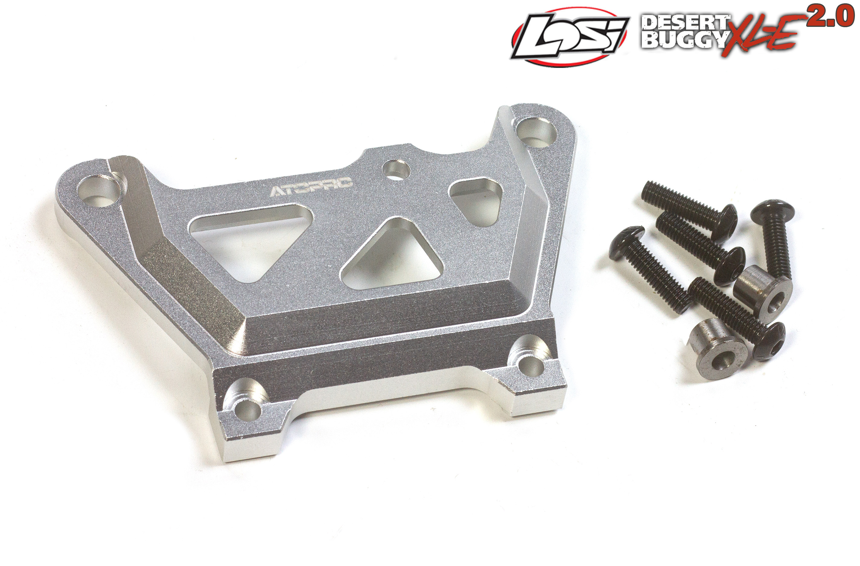 AT-DBXL025 ATOP aluminum front top chassis brace for Losi DBXL-E 2.0 AT-DBXL025 ATOP aluminum front top chassis brace for Losi DBXL-E 2.0