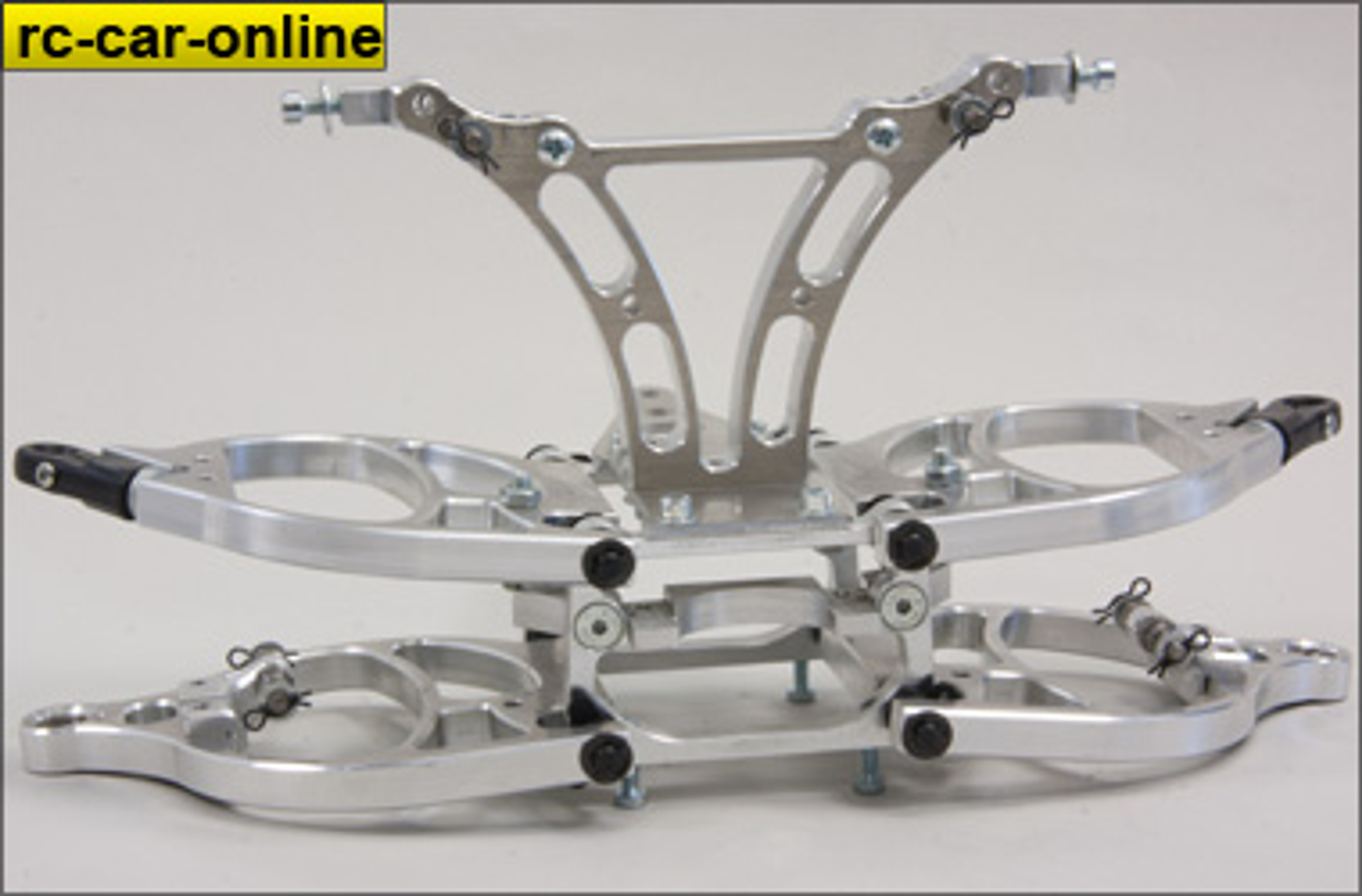 y0906 HT  Monster / Stadium alloy front suspension kit 2WD - 1pce.
