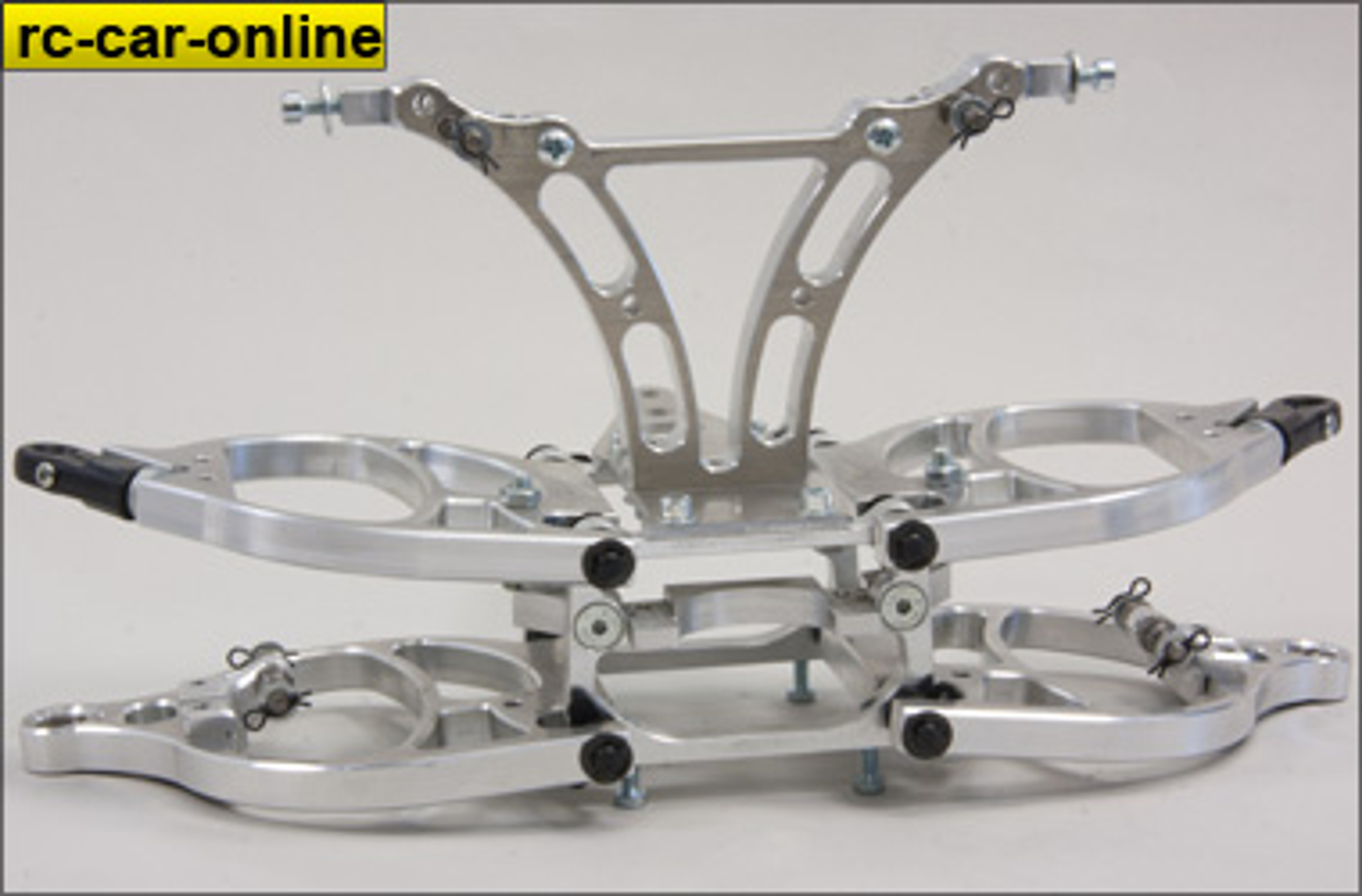 y0906 HT  Monster / Stadium alloy front suspension kit 2WD - 1pce. y0906 HT  Monster / Stadium alloy front suspension kit 2WD - 1pce.