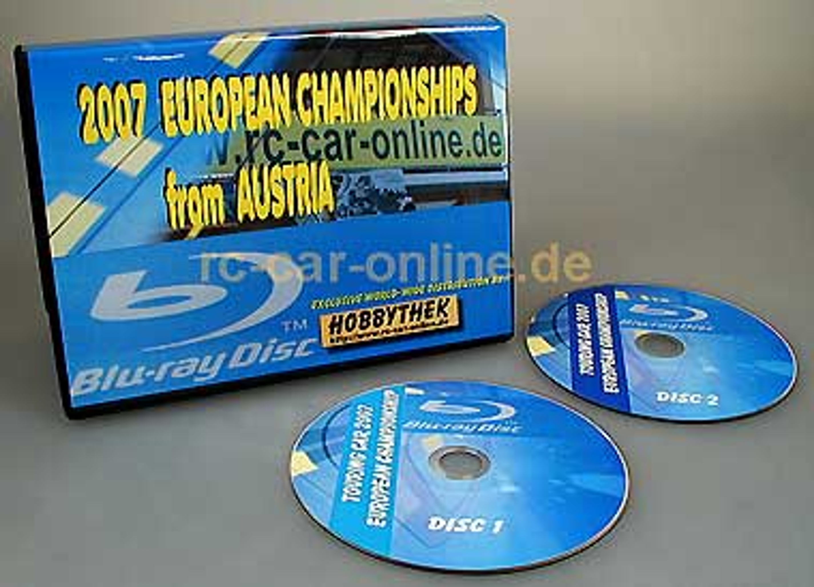 European Championship Touring Cars 2007, double Blu-ray disc set, y0869 European Championship Touring Cars 2007, double Blu-ray disc set, y0869