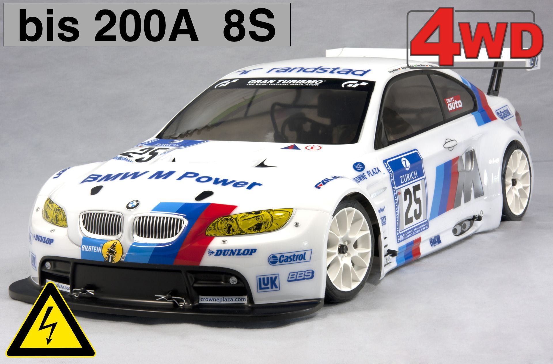 FG Sportsline 4WD-530 Elektro BMW M3 ALMS bis 200A/8S