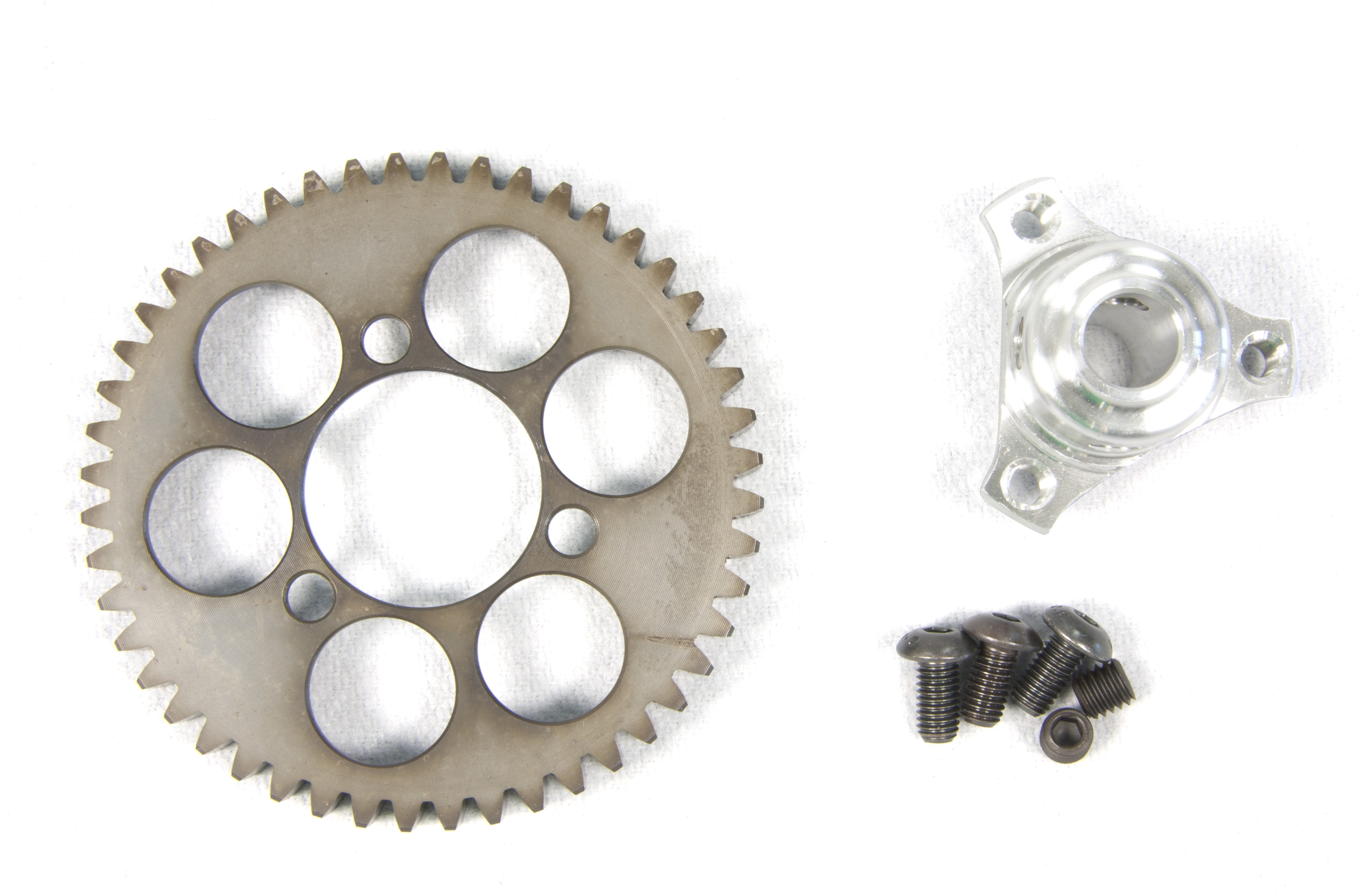 6493 FG Steel spur gear 48T with adapter 6493 FG Steel spur gear 48T with adapter