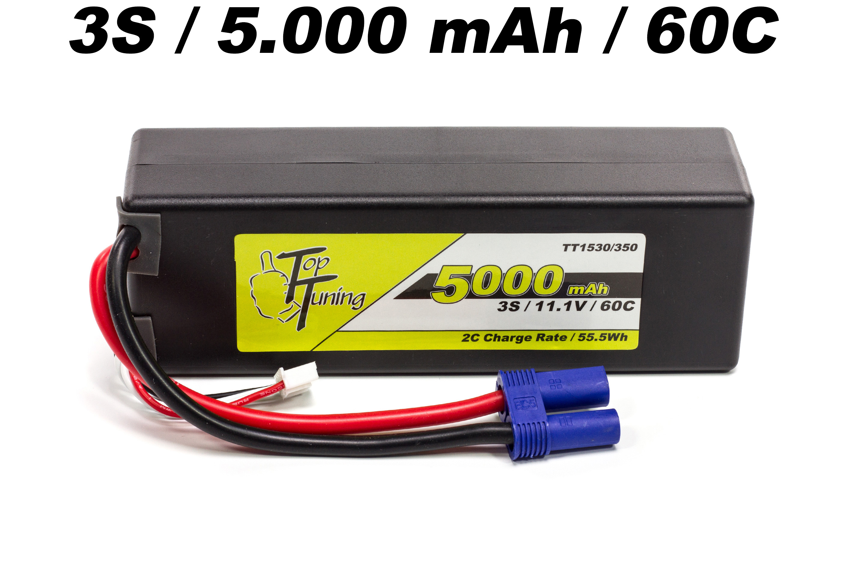 TT1530/350 Top Tuning 5000 mAh LiPo battery 3S, 11,1V 60C Offer