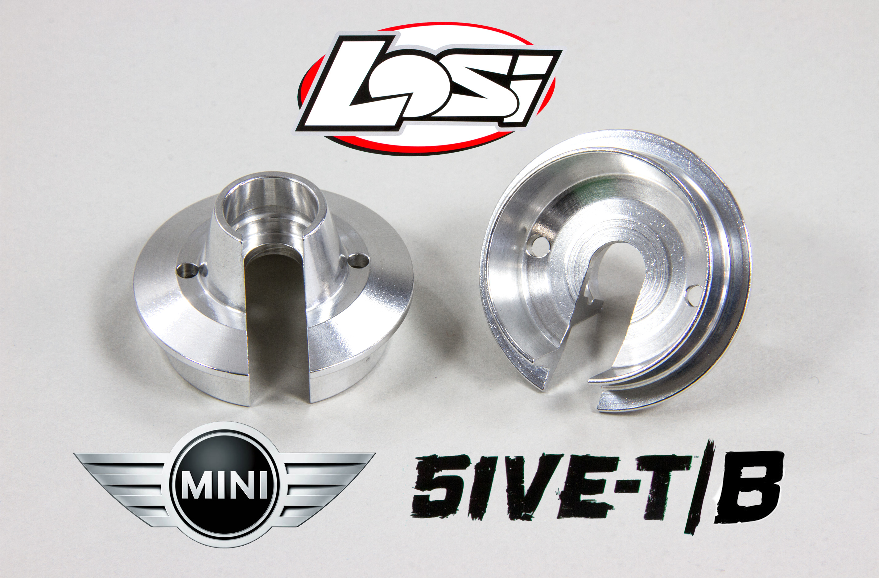 y0041 Aluminum spring perches for Losi 5ive-T/2.0/B and Mini shocks y0041 Aluminum spring perches for Losi 5ive-T/2.0/B and Mini shocks