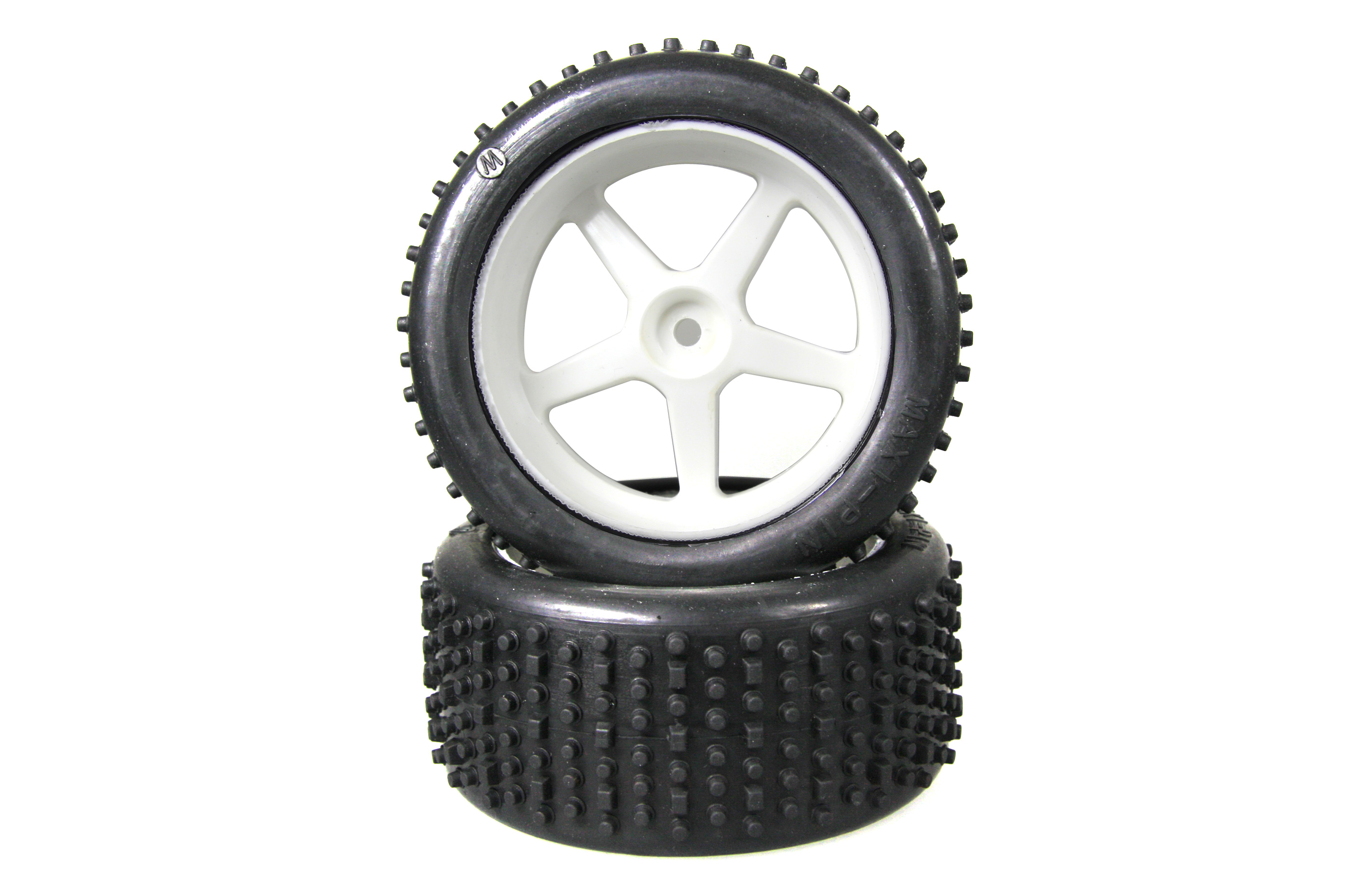 Maxi-Pin 1/6 offroad competition tire, mounted and glued Maxi-Pin 1/6 offroad competition tire, mounted and glued