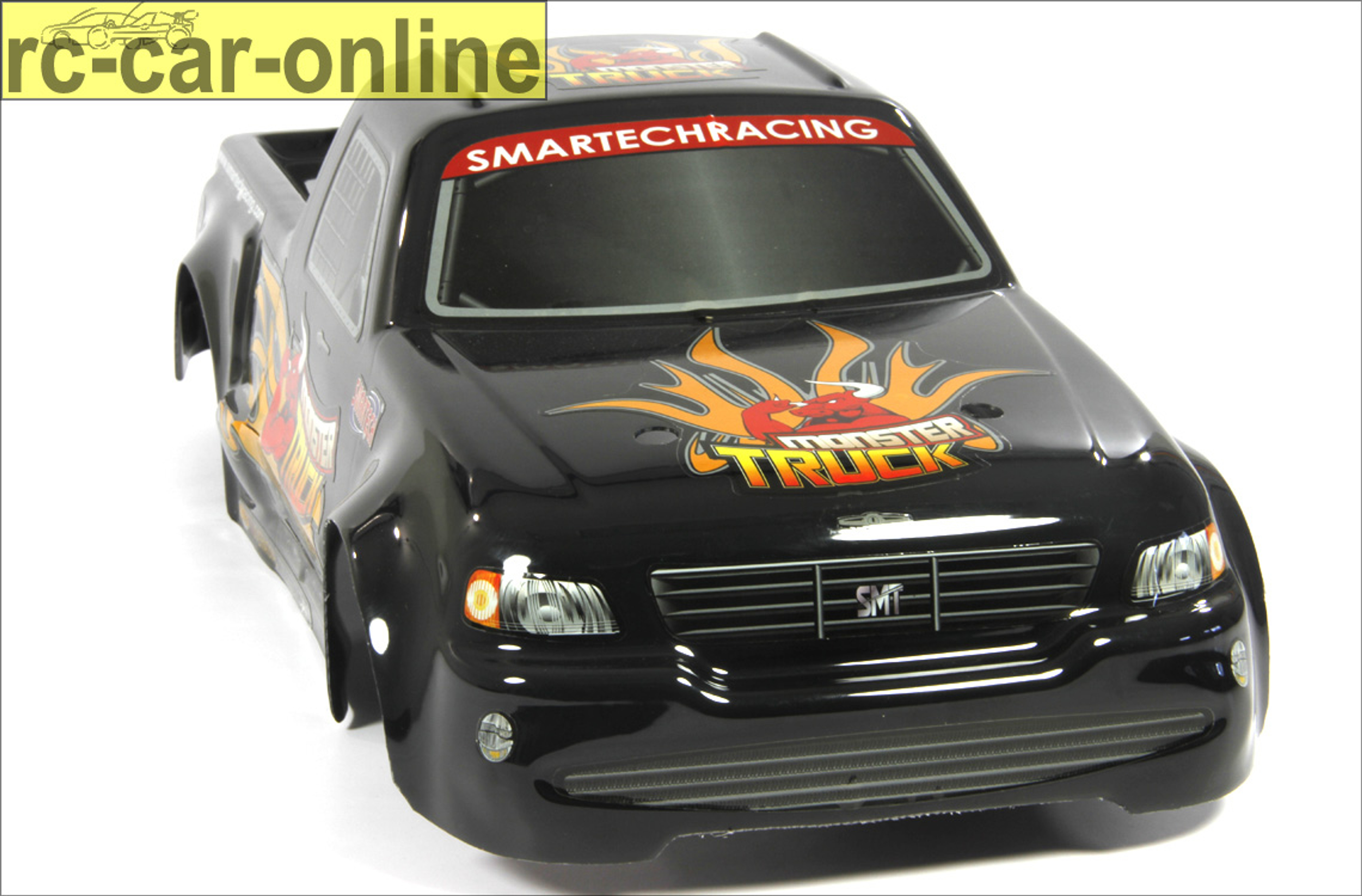 y0704 Smartech Monster Truck body shell, painted, 1 pce. y0704 Smartech Monster Truck body shell, painted, 1 pce.