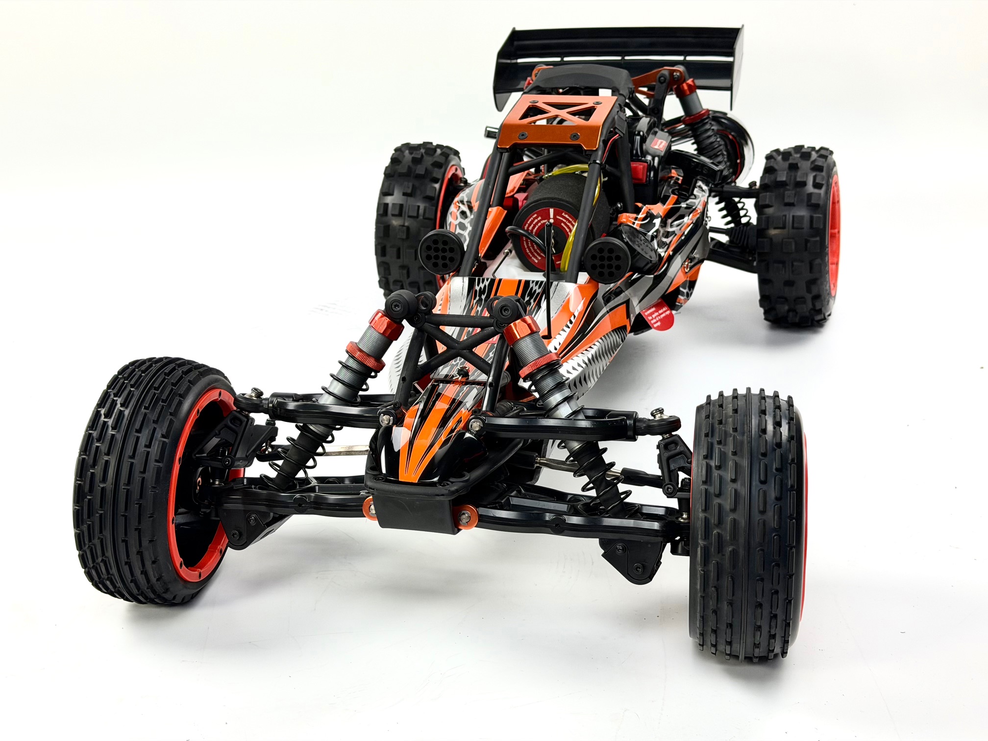 4831/01 HPI Dirt Buster 170x60 mit HPI Felgen für HPI Baja 5B, Carson Wild GP Attack und Co. (24mm 6-Kant) 1 Paar Set