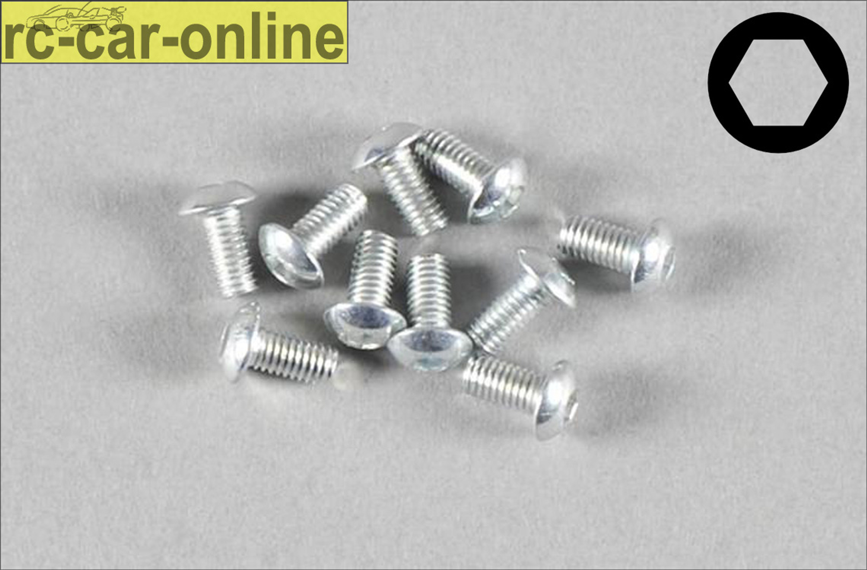 6737/06 FG Linsenschraube mit Innensechsk. M3x6 mm, 10 Stück 6737/06 FG Linsenschraube mit Innensechsk. M3x6 mm, 10 Stück