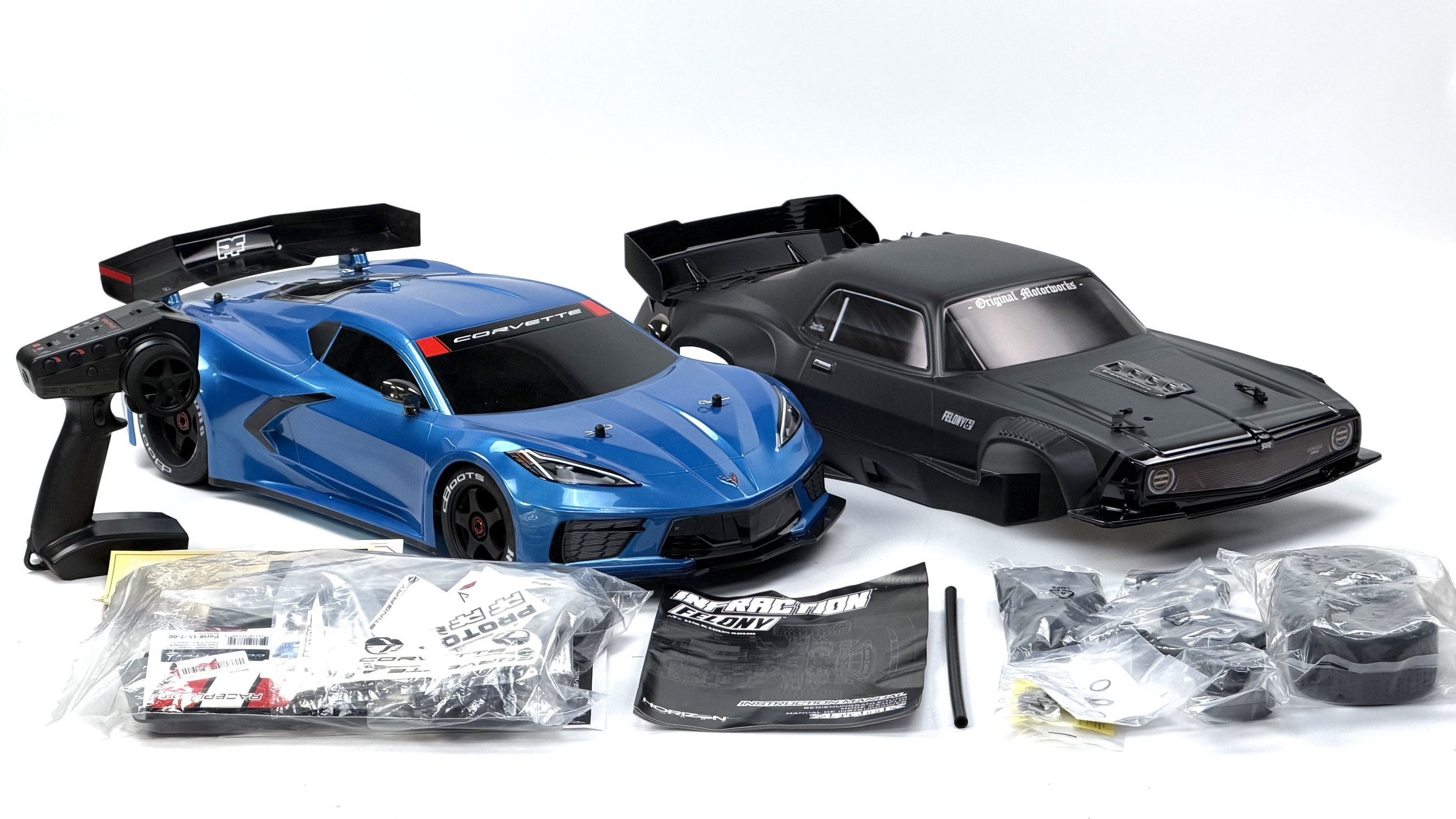 Arrma FELONY 6S BLX Street Bash 1/7 All-Road Muscle Car Set, gebraucht
