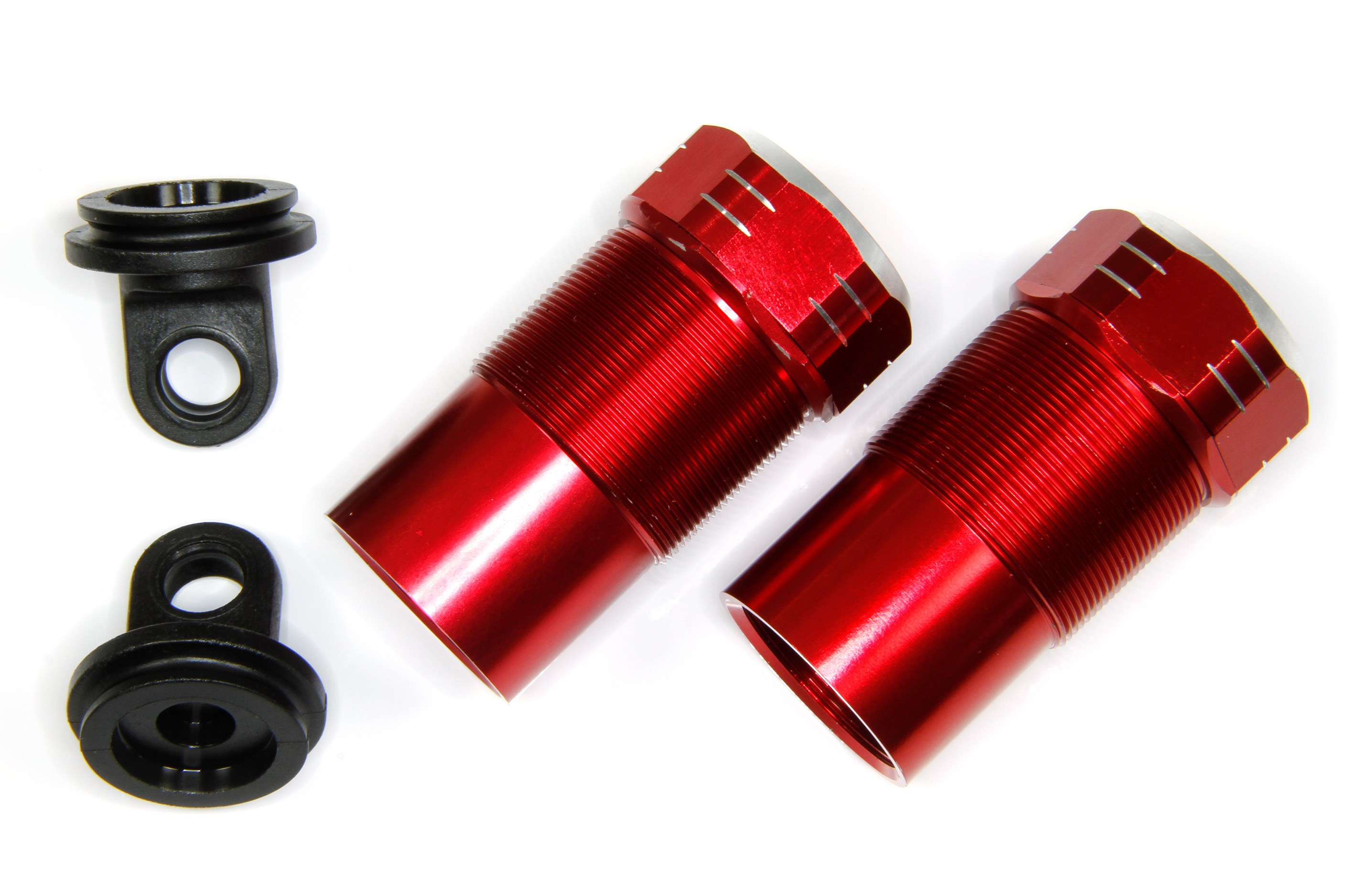 LOS253004 Dämpfergehäuse vorne/hinten und Kappe Aluminium Losi DBXL 1:5 4WD LOS253004 Dämpfergehäuse vorne/hinten und Kappe Aluminium Losi DBXL 1:5 4WD