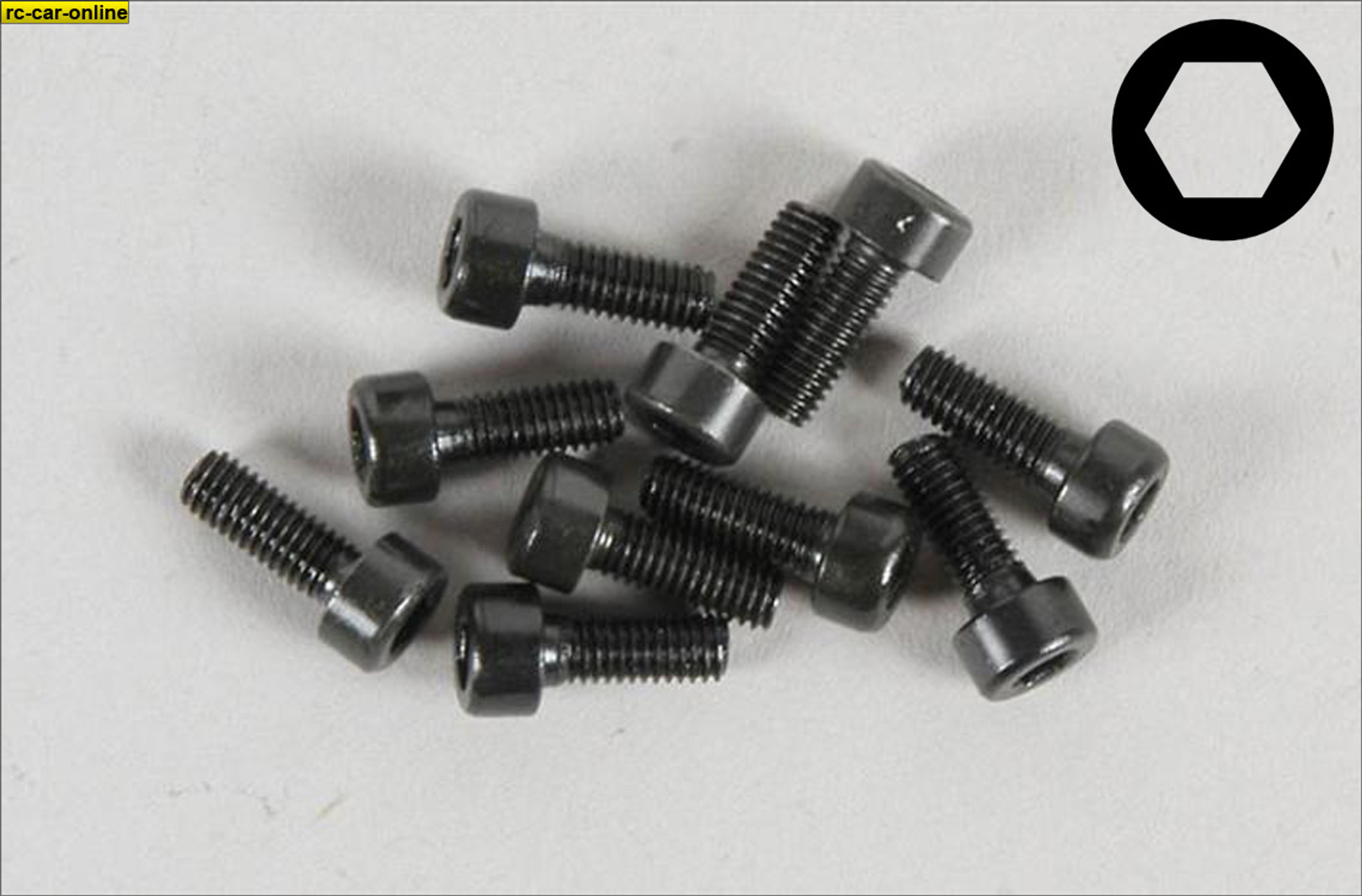 6724/06 FG Socket head cap screws M3x6 mm, 10 pieces