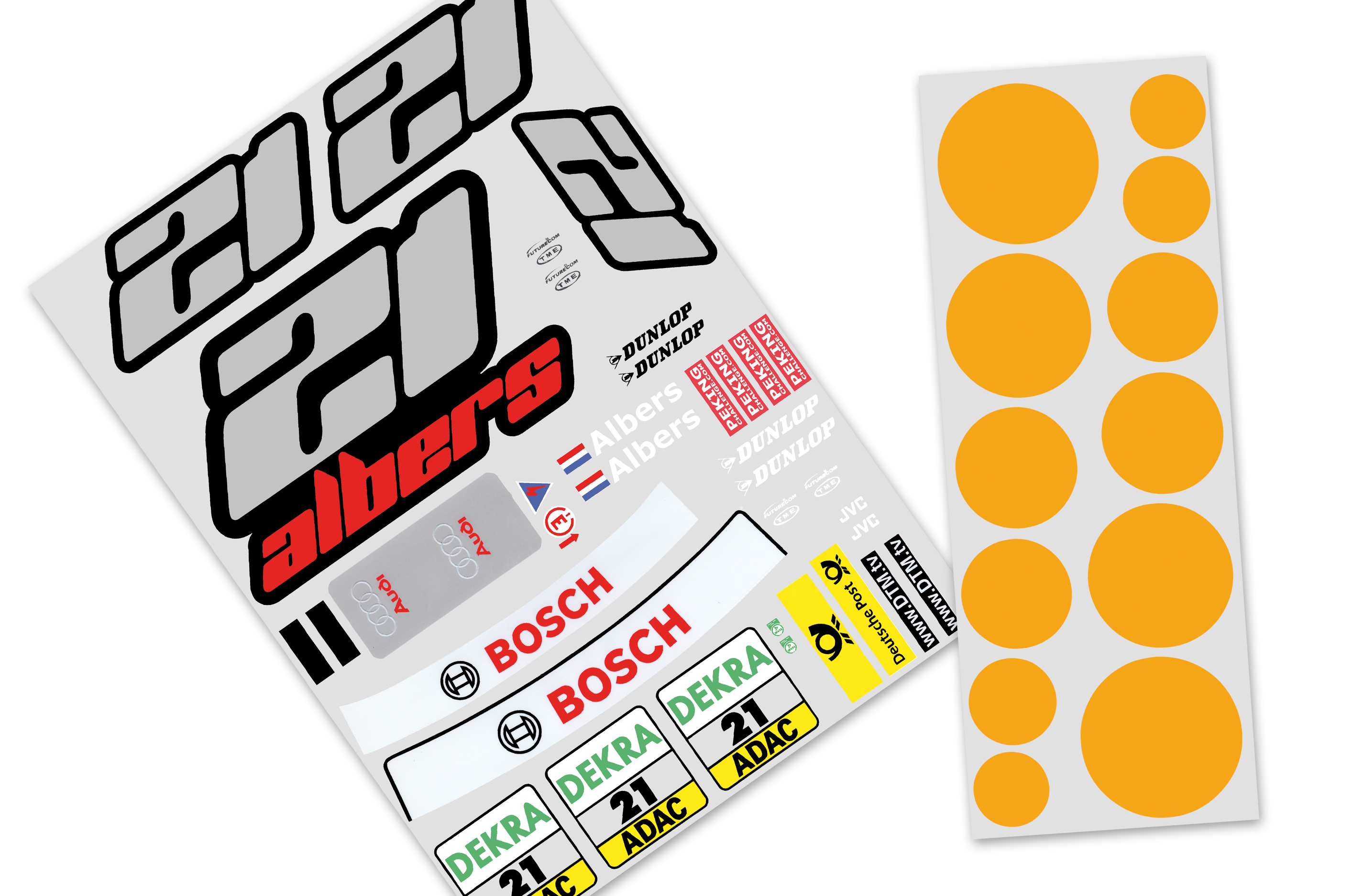 4156 FG Team-Dekorbogen Audi A4 Albers 4156 FG Team-Dekorbogen Audi A4 Albers