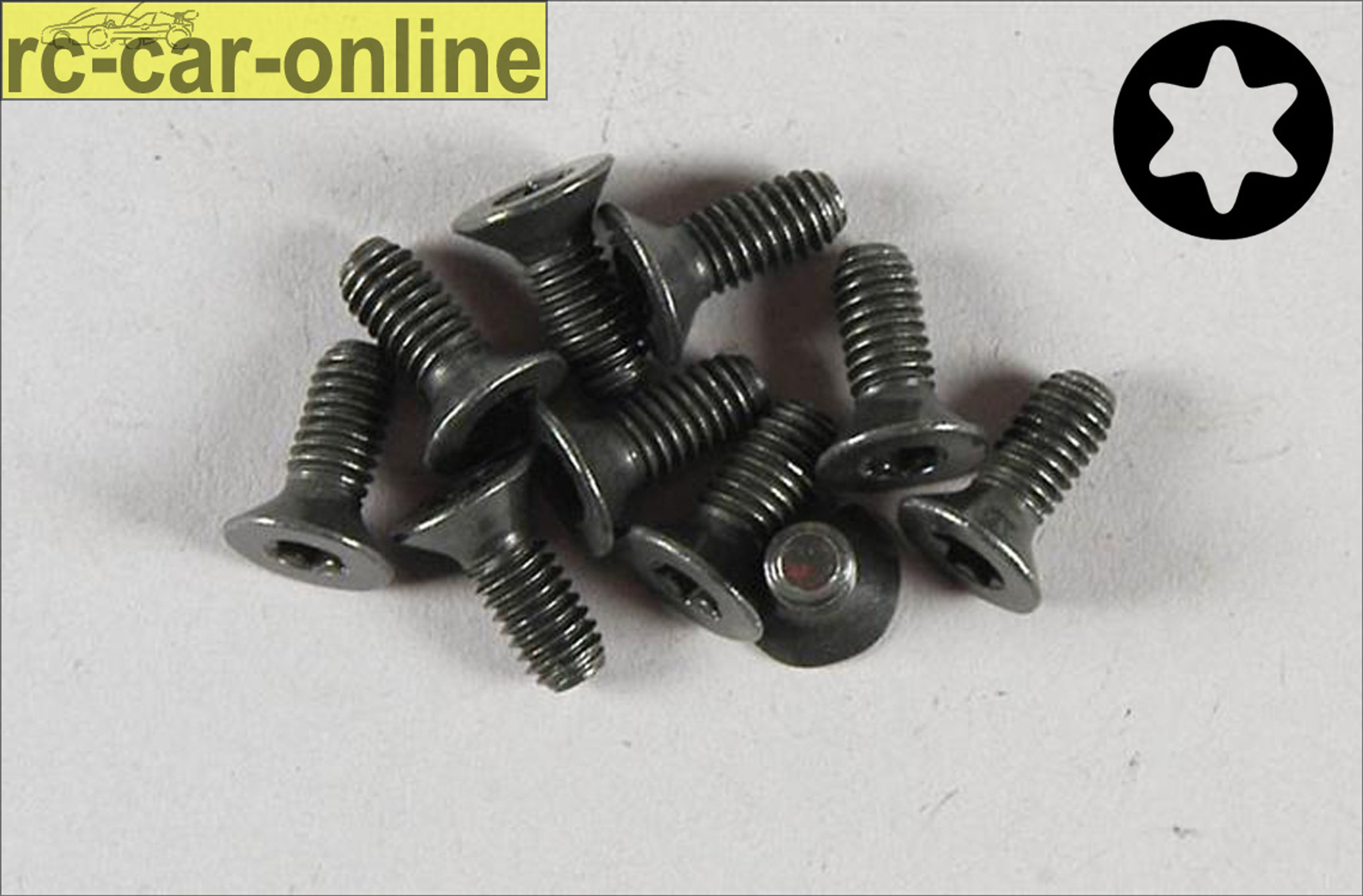 6920/08 FG Senkschraube mit Torx M4x8 mm, 10 Stück 6920/08 FG Senkschraube mit Torx M4x8 mm, 10 Stück