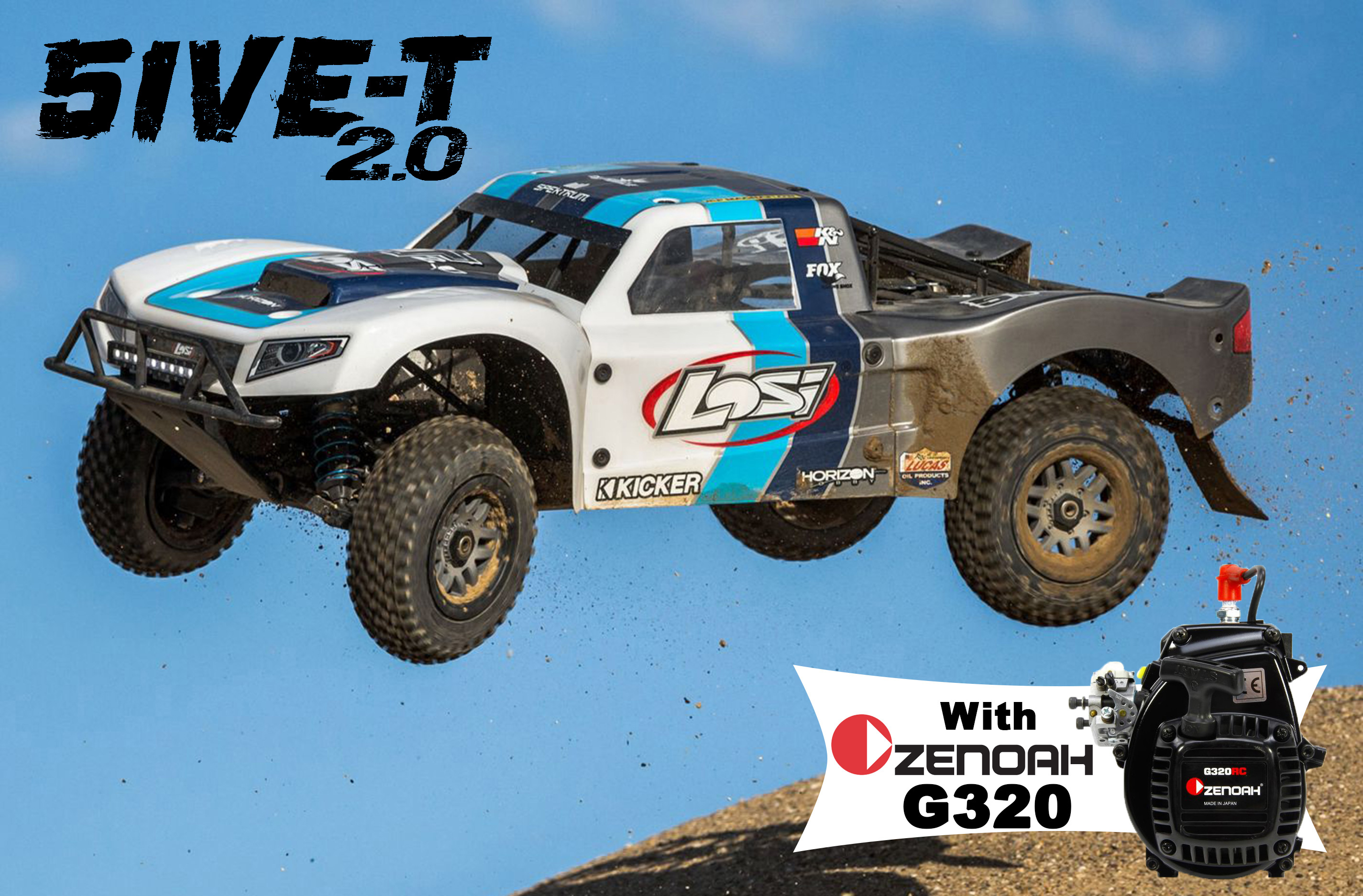Losi 5ive-T 2.0 V2 1/5 4WD SCT BND Losi 5ive-T 2.0 V2 1/5 4WD SCT BND