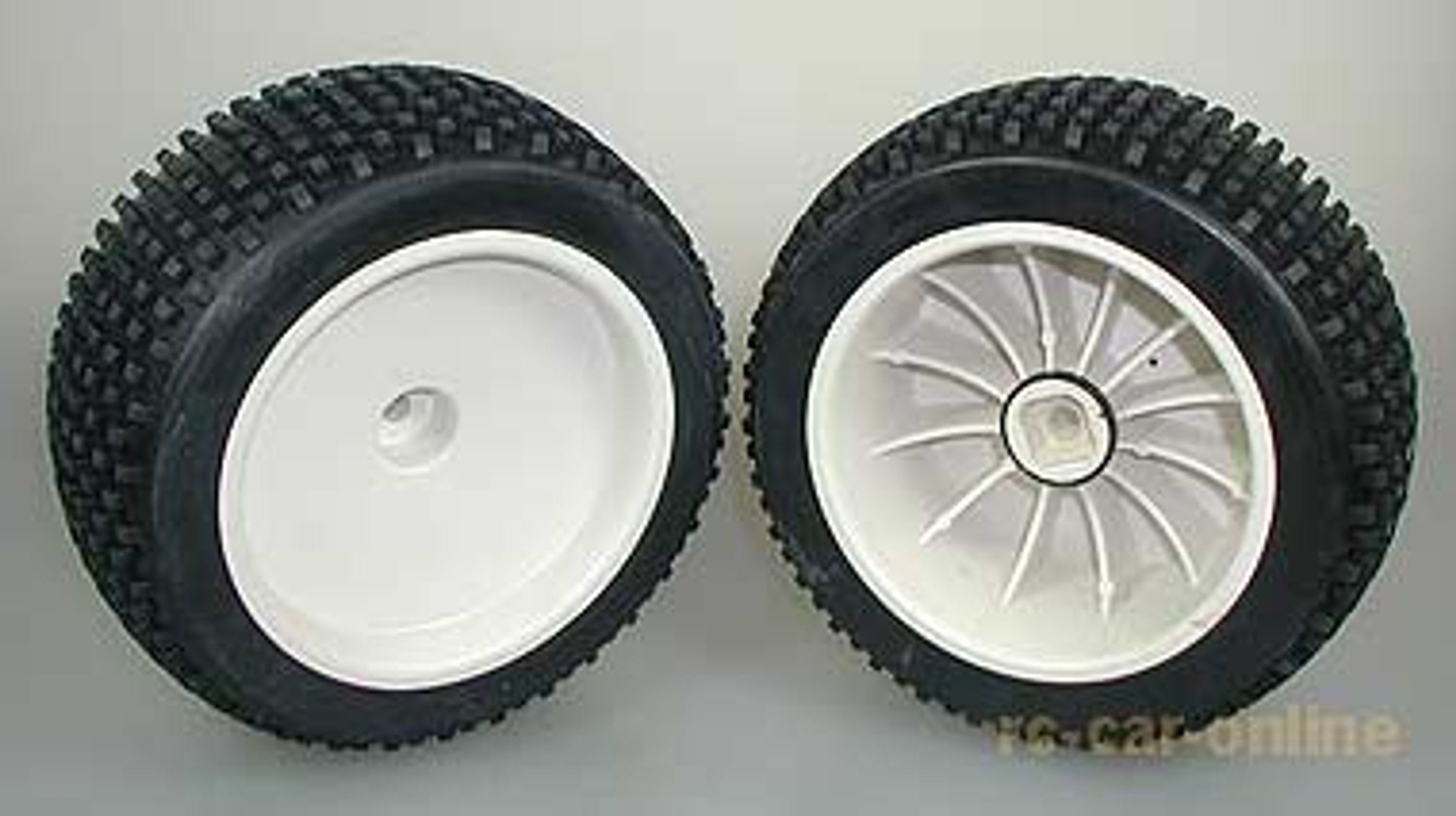 y1151 Multipin offroad tire / rim / insert, mounted + glued, 2 pcs.