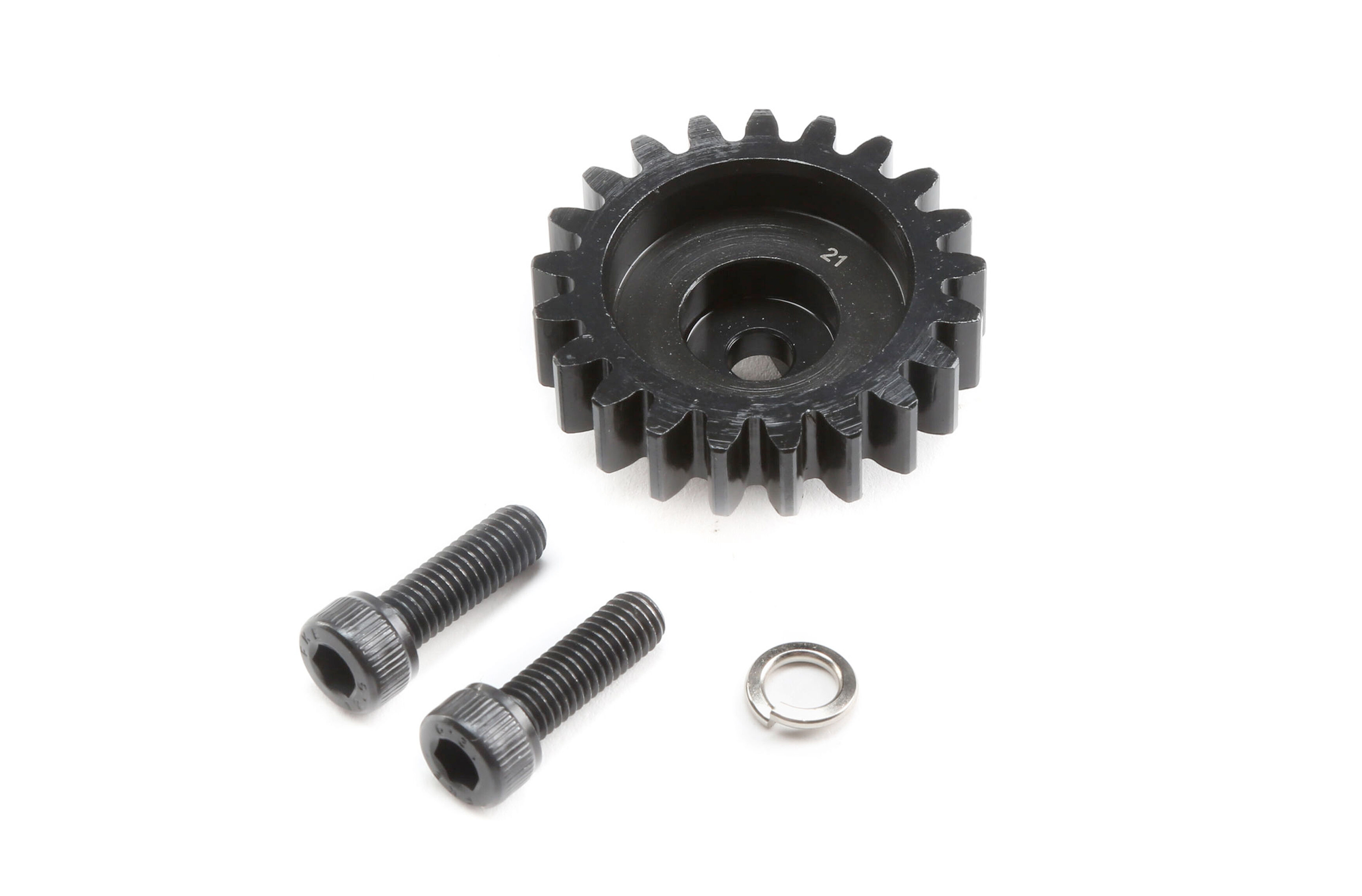 LOS352007 Losi Pinion Gear and Hardware, 21T, 1.5M for 5ive-T 2.0