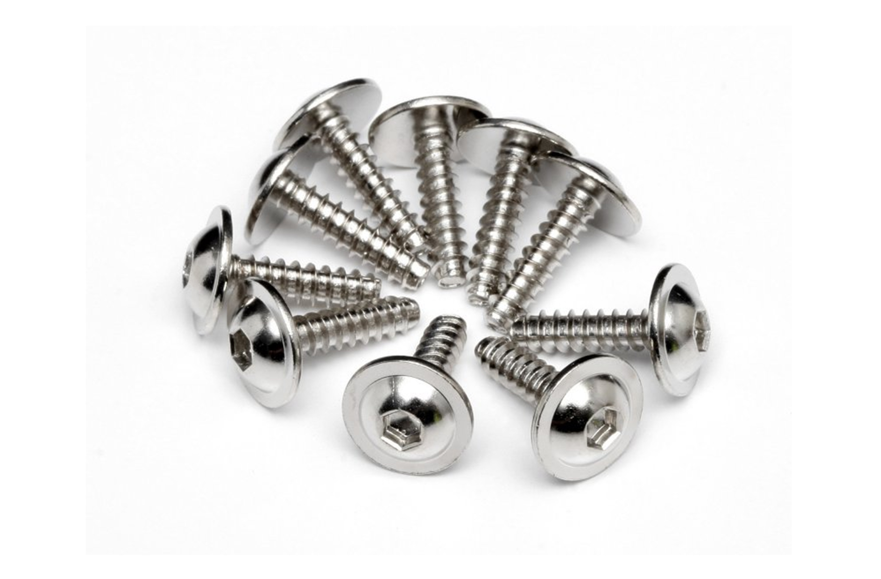 Z489 HPI Pan-head tapping screws with flange 2,6 x 10 mm Z489 HPI Pan-head tapping screws with flange 2,6 x 10 mm
